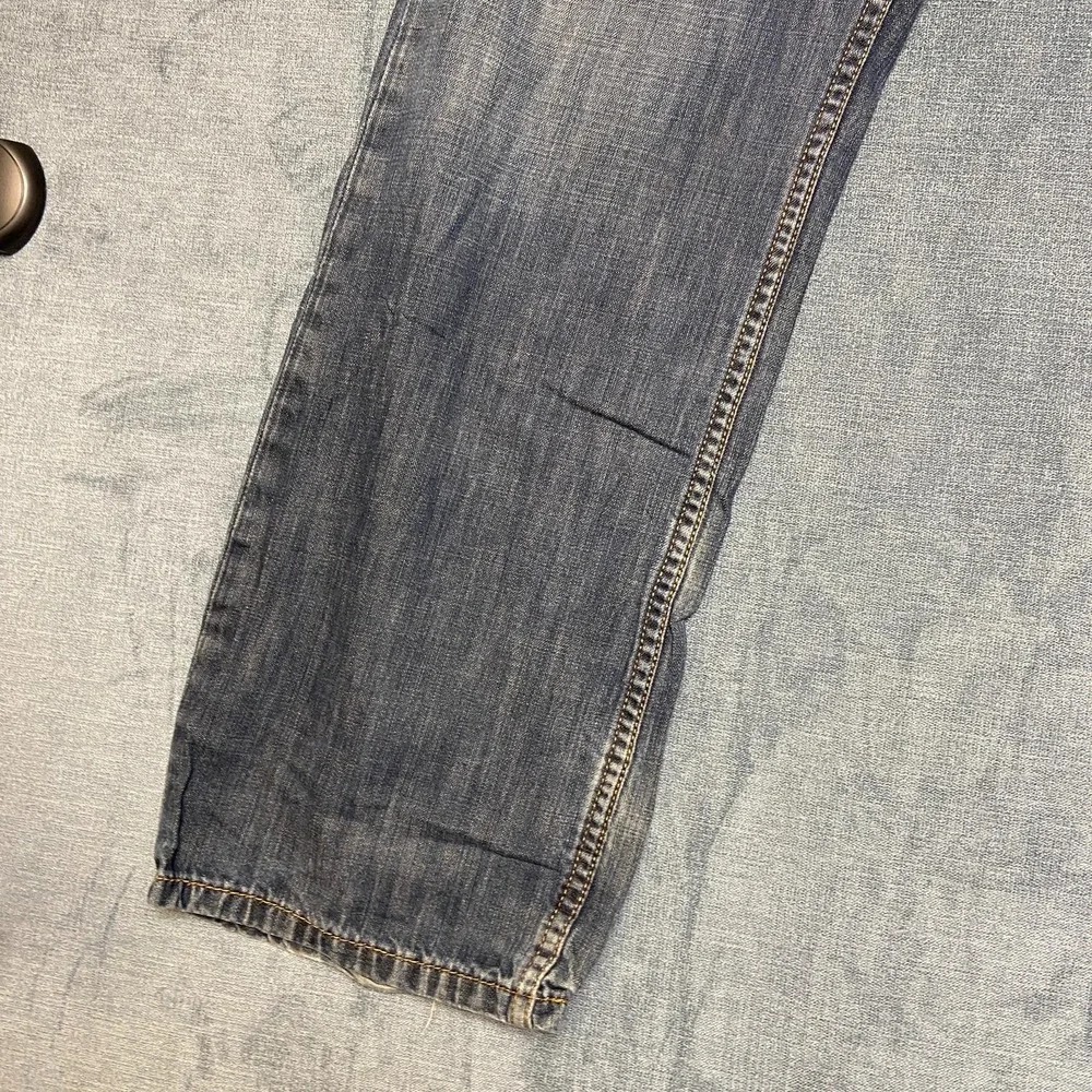 Levi's 514 Jeans Mens 36x32 Blue Denim Cotton Stretch All Day Comfort Straight